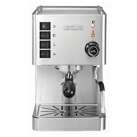 เครื่องชงกาแฟเอสเพรสโซ MINIMEX SUPER RICH สีเงิน_1