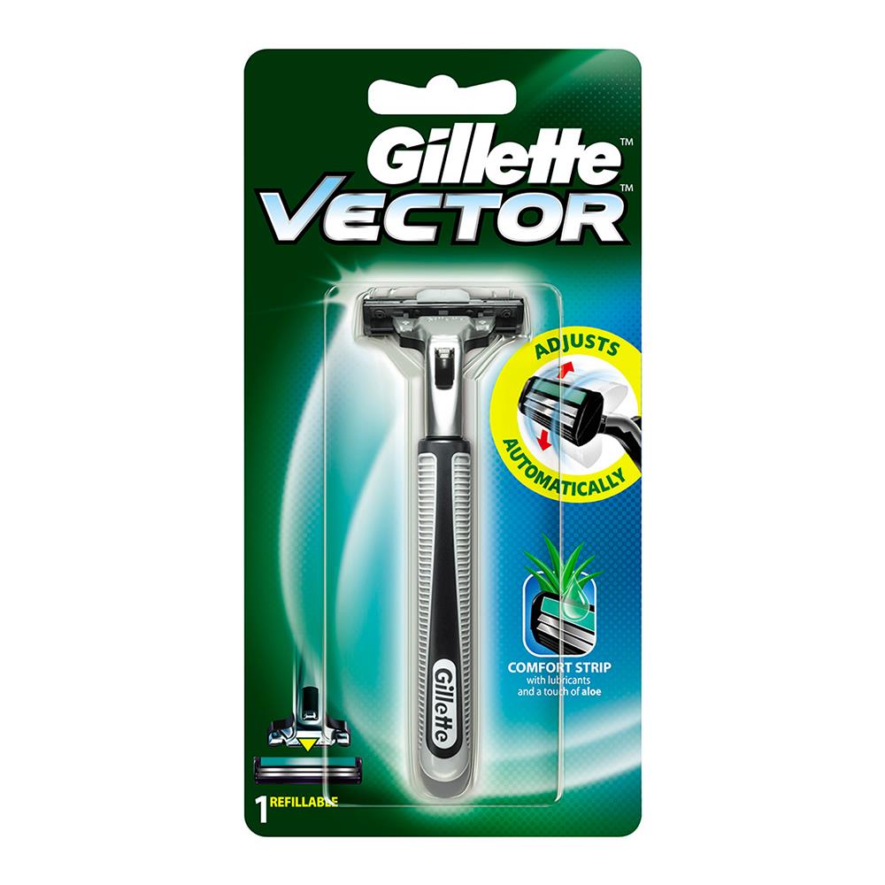 ใบมีด ด้ามยาว GILLETTE VECTOR PLUS 1 ด้าม