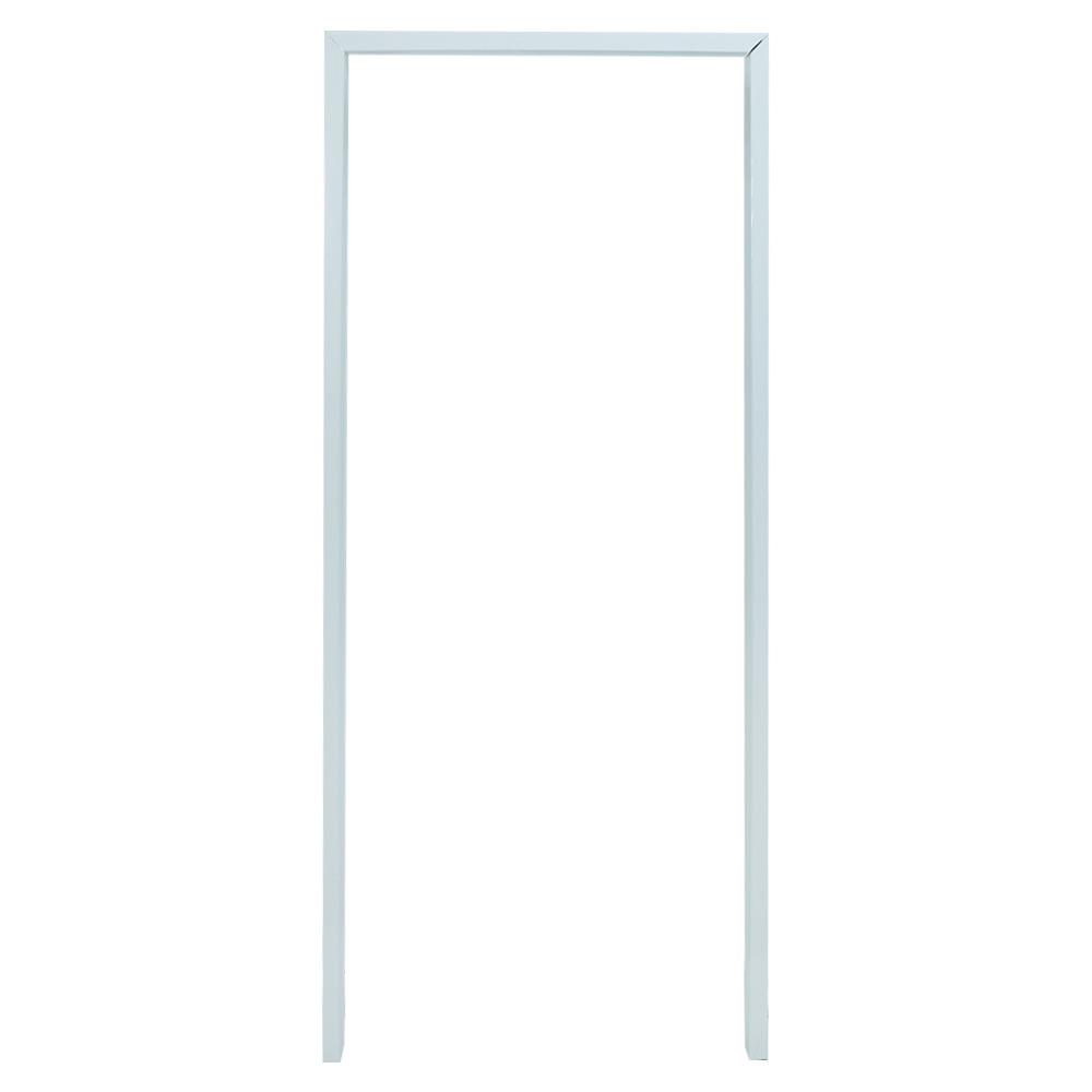 วงกบประตู ขอบเรียบ KING 70X180 ซม. สีขาว