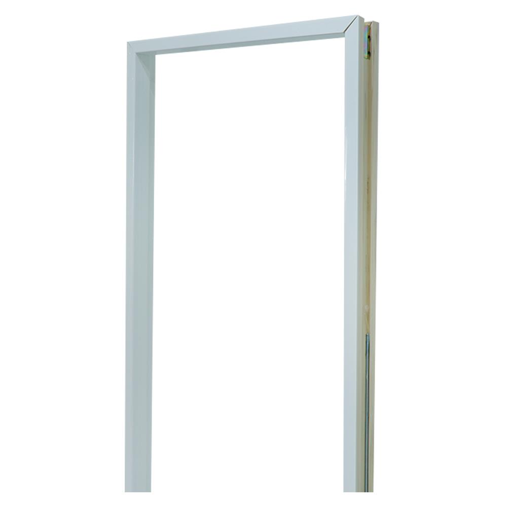 วงกบประตู ขอบเรียบ KING 70X180 ซม. สีขาว