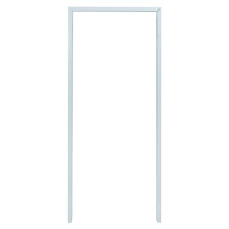 วงกบประตู ขอบเรียบ KING 70X180 ซม. สีขาว