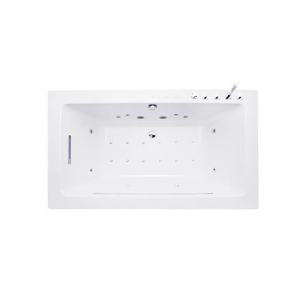 อ่างน้ำวนอัดอากาศ CRISTINA 185 ซม. CT-ZPELL185105FWA สีขาว_2