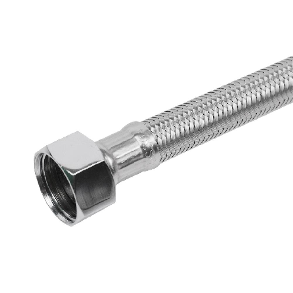 สายน้ำดีสเตนเลสน้ำอุ่น-น้ำเย็น KARAT FAUCET KA-01-500-20-WH 20 นิ้ว