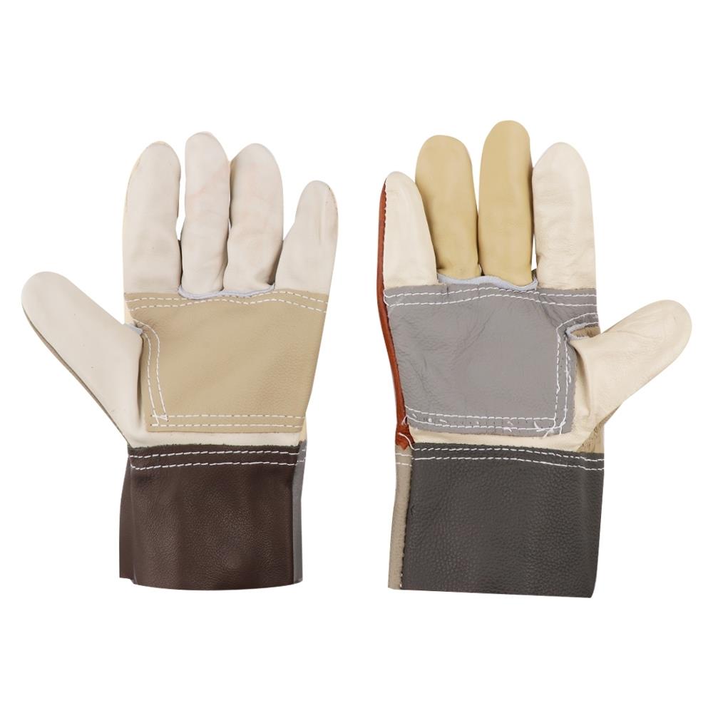 ถุงมือหนังเฟอร์นิเจอร์ผสม PVC PROSIRY SAFE 10 นิ้ว