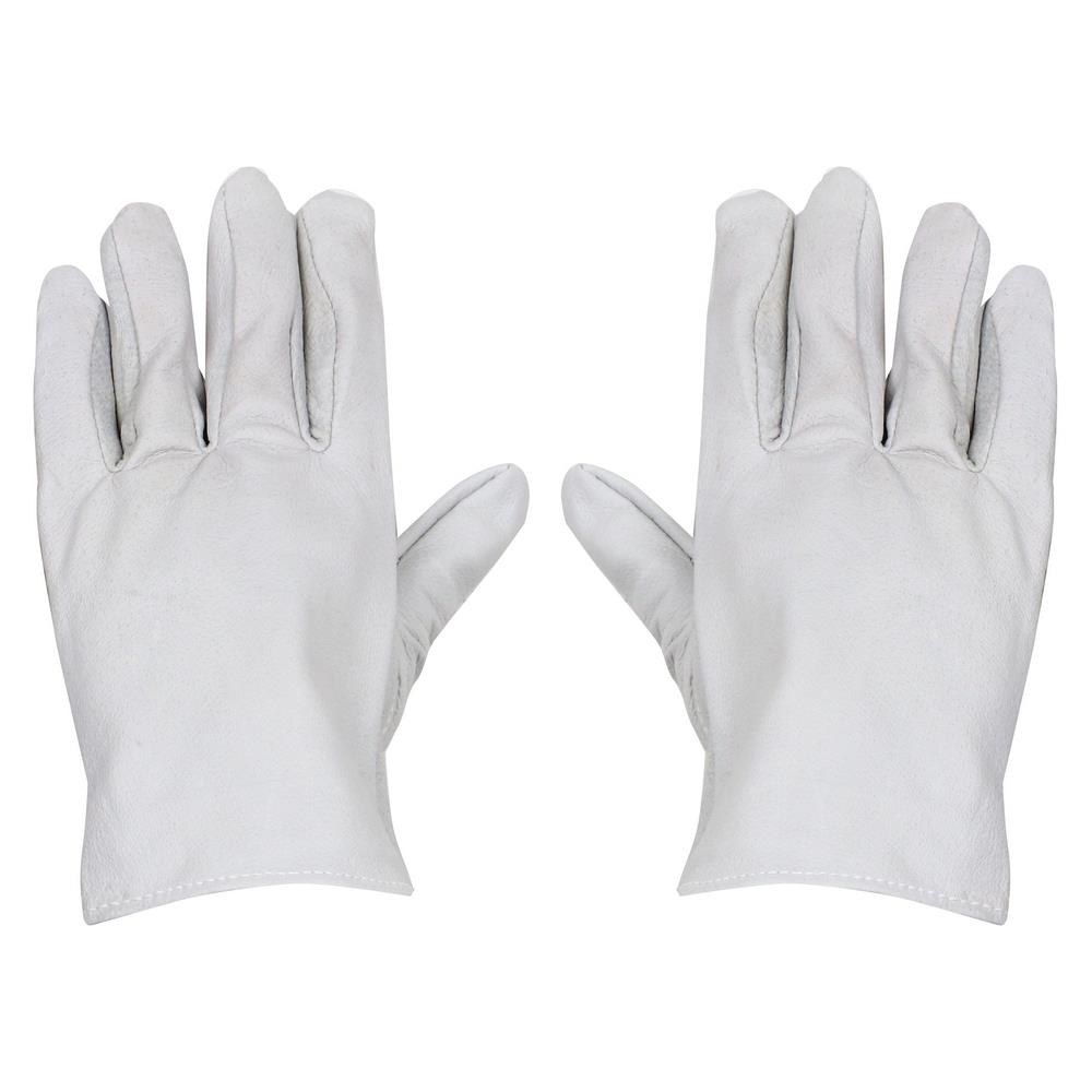 ถุงมือหนังผิวหมู เชื่อมอาร์กอน PROSIRY SAFE สีครีม