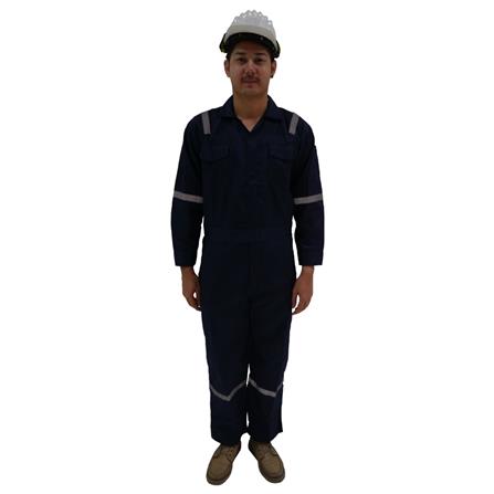 เสื้อชุดช่างสะท้อนแสง PROSIRY SAFE Size XL สีน้ำเงิน