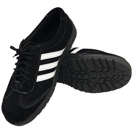 รองเท้านิรภัย พื้น PVC BLACK BISON เบอร์ 41 สีดำ_0