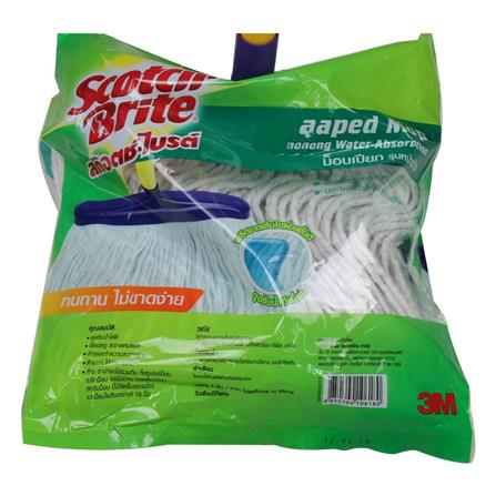 ไม้ม็อบคอตตอน SCOTH-BRITE 10 นิ้ว สีเหลือง_3