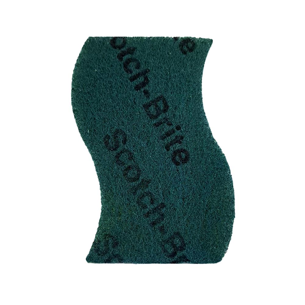 ฟองน้ำพร้อมใยขัด SCOTCH-BRITE ANTIBACTERIAL 10X7X3 ซม. 2 แถม 1 สีเขียว