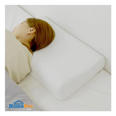 หมอนสุขภาพ ยางพารา HOME LIVING STYLE BELIN 15x23 นิ้ว สีขาว_9