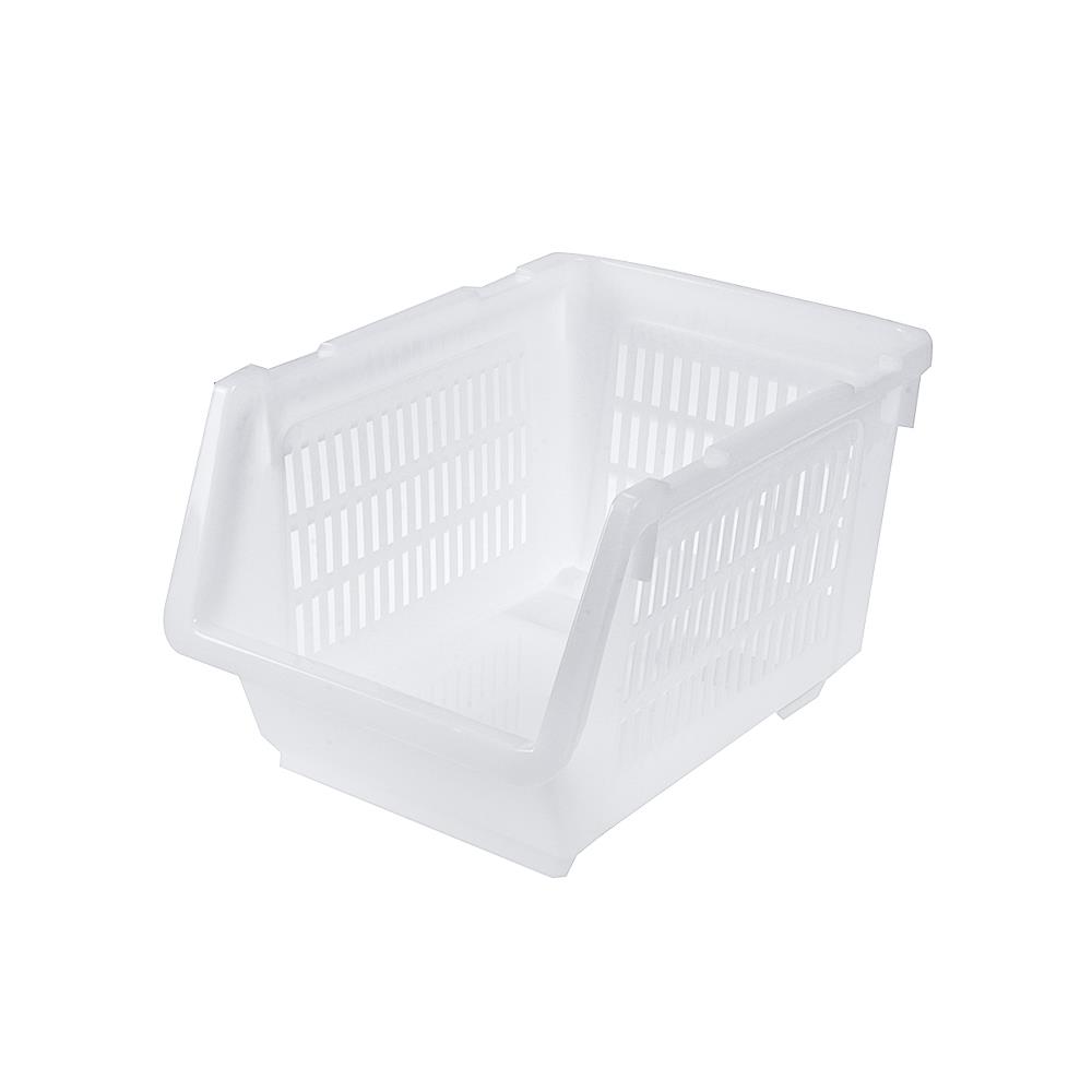 ชั้นวางของอเนกประสงค์ซ้อนได้ NEW LOOK SH-112 สีขาว