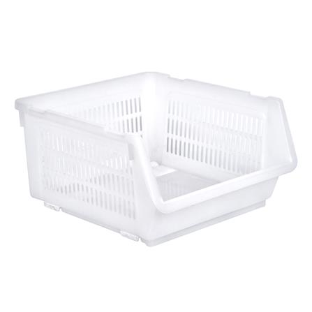 ชั้นวางของอเนกประสงค์ซ้อนได้ NEW LOOK SH-114 สีขาว_2