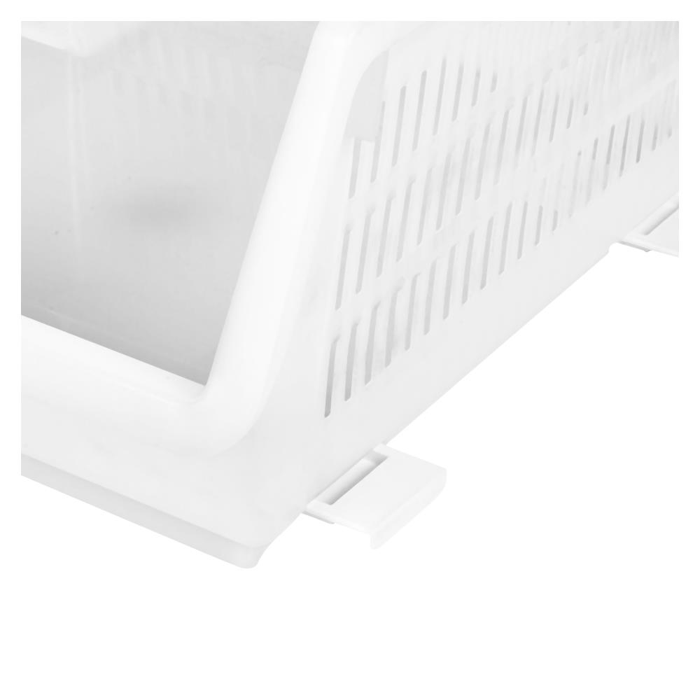 ชั้นวางของอเนกประสงค์ซ้อนได้ NEW LOOK SH-113 สีขาว