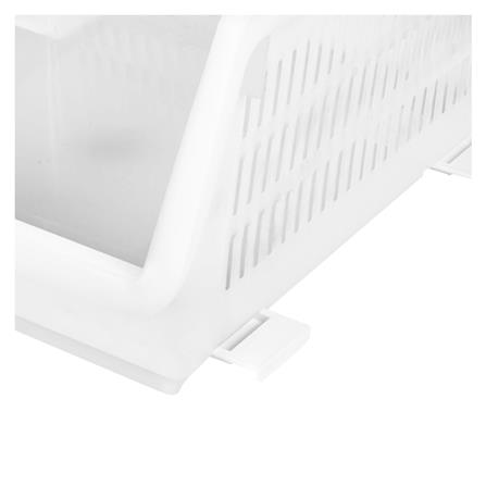 ชั้นวางของอเนกประสงค์ซ้อนได้ NEW LOOK SH-113 สีขาว_2