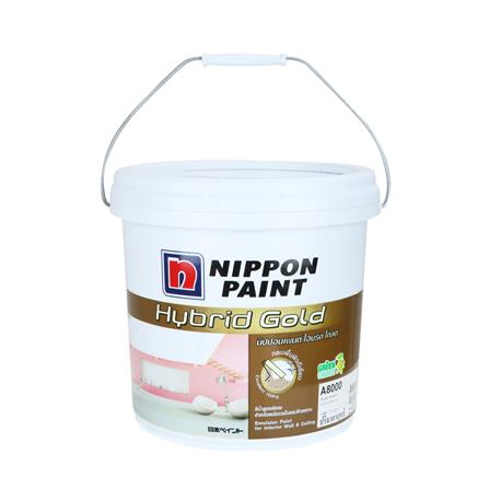 สีน้ำทาภายใน NIPPON PAINT HYBRID GOLD PEARL WHITE 2.5 แกลลอน_0