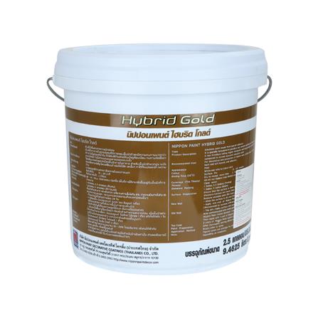 สีน้ำทาภายใน NIPPON PAINT HYBRID GOLD PEARL WHITE 2.5 แกลลอน_1