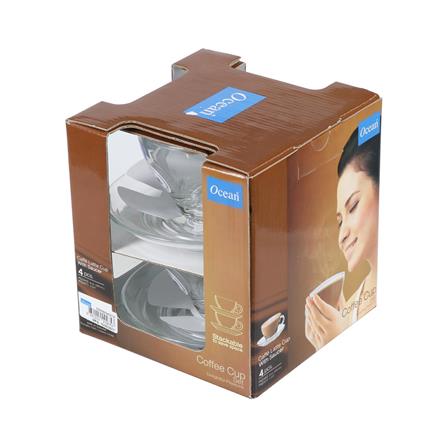 ชุดถ้วยกาแฟแก้ว 250ml OCEAN GLASS CAFFE LATTE_4
