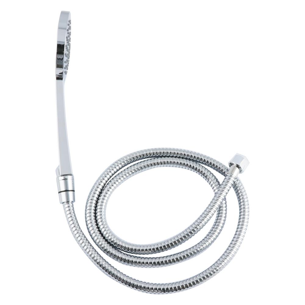 ชุดฝักบัวสายอ่อน 1 ระดับ HANG รุ่น HS-525 สีโครม