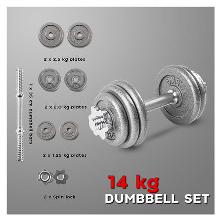ดัมเบลเซ็ต GSPORTS DBS14 14 กก._7