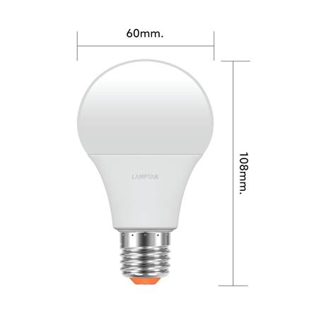 หลอด LED LAMPTAN BULB GLOSS 7 วัตต์ DAYLIGHT E27 แพ็ก 2 ชิ้น_3