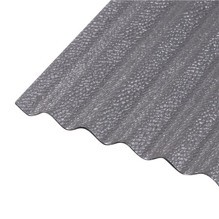 แผ่นโพลีคาร์บอเนต ลอนเล็ก SUNSHIELD 13 มม. 1.03X2.4 ม. สีเงิน_2