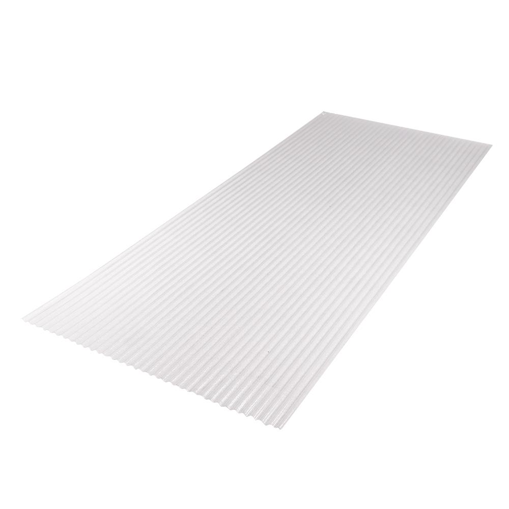 แผ่นโพลีคาร์บอเนต ลอนเล็ก SUNSHIELD 13 มม. 1.03X2.4 ม. สีใส