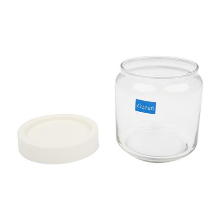 ขวดโหลแก้วฝาดึง OCEAN POP JAR 0.5 ลิตร สีขาว_2