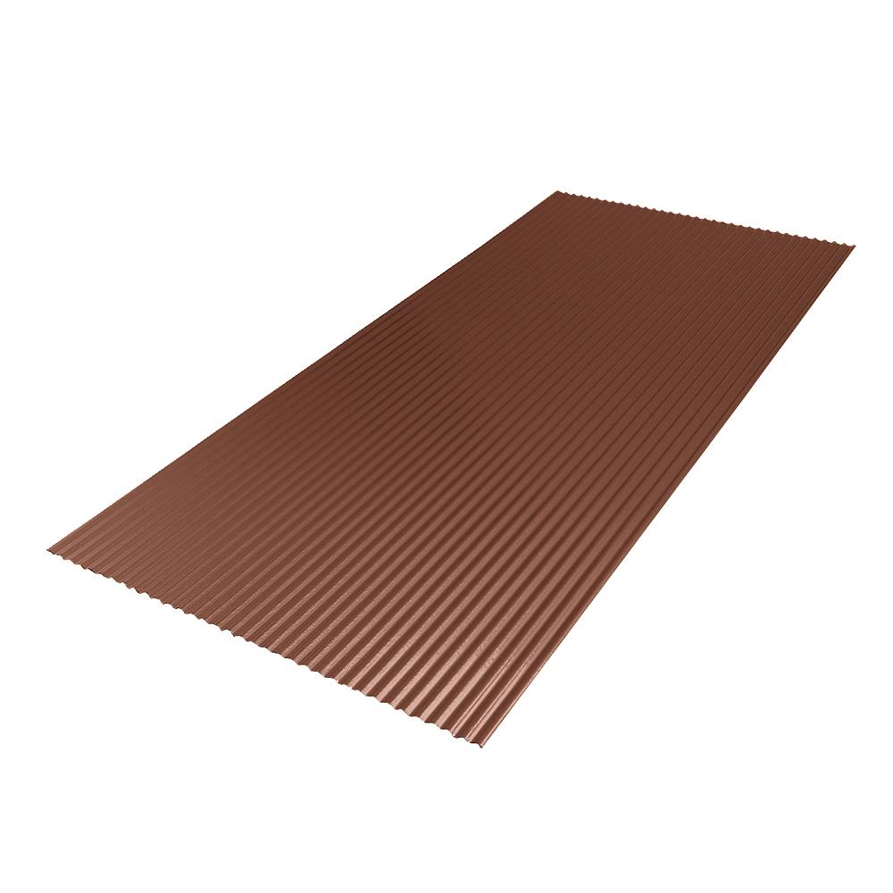 แผ่นโพลีคาร์บอเนต ลอนเล็ก SUNSHIELD 13 มม. 1.03X2.4 ม. สีนํ้าตาล