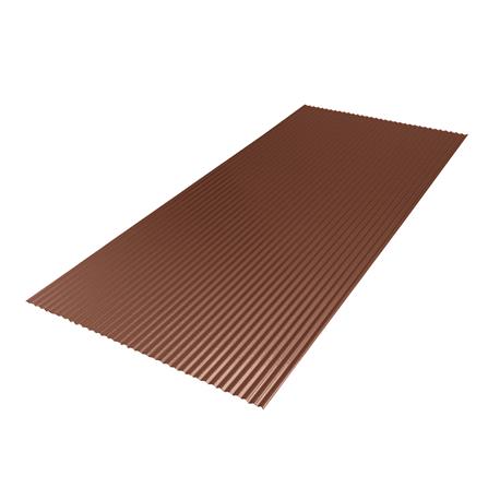 แผ่นโพลีคาร์บอเนต ลอนเล็ก SUNSHIELD 13 มม. 1.03X2.4 ม. สีนํ้าตาล_1