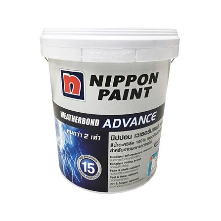 สีน้ำทาภายนอก NIPPON PAINT WTB ADV BASE B SH 2.5GL_0