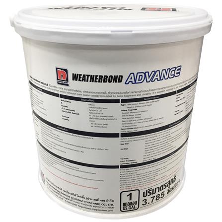 สีน้ำทาภายนอก NIPPON PAINT WTB ADV BASE C SH 1GL_1