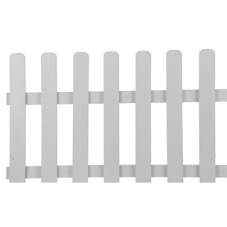 รั้วไม้ยางพาราปักพื้น SPRING U-01 XL สีขาว_3