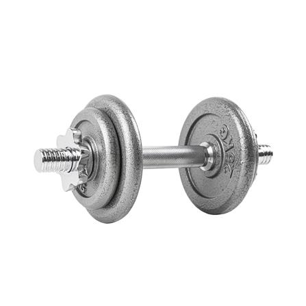 ดัมเบลเซ็ต GSPORTS DBS10 10 กก. สีเงิน_2