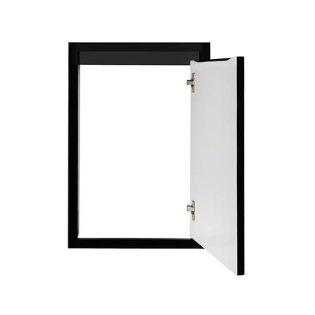 บานซิงค์เดี่ยว CABIN HI-GLOSS 43X65 ซม. สีดำ_2