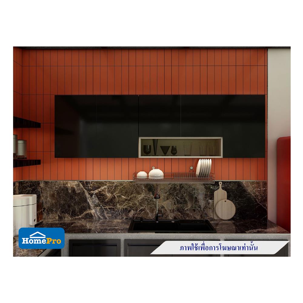 ตู้เเขวนเดี่ยว CABIN HI-GLOSS 40x60 ซม.สีดำ