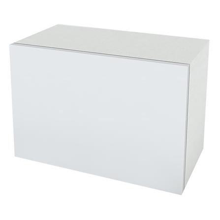 ตู้แขวนเดี่ยว CABIN HI-GLOSS 60x40 ซม. สีขาว_0