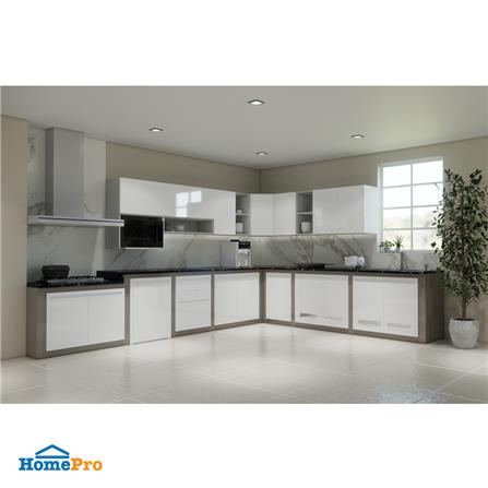 ตู้แขวนเดี่ยว CABIN HI-GLOSS 60x40 ซม. สีขาว_1