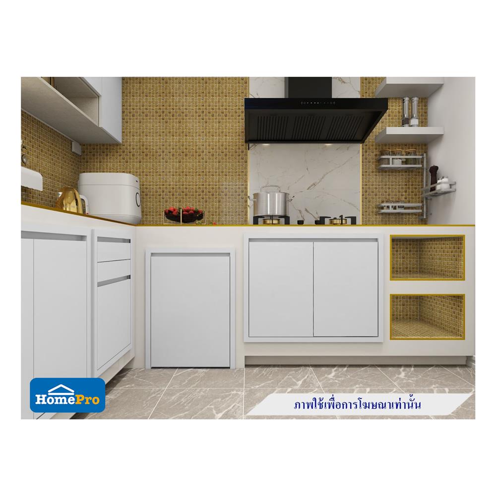 บานถังแก๊ส CABIN HI-GLOOS 54.5x73 ซม. สีขาว