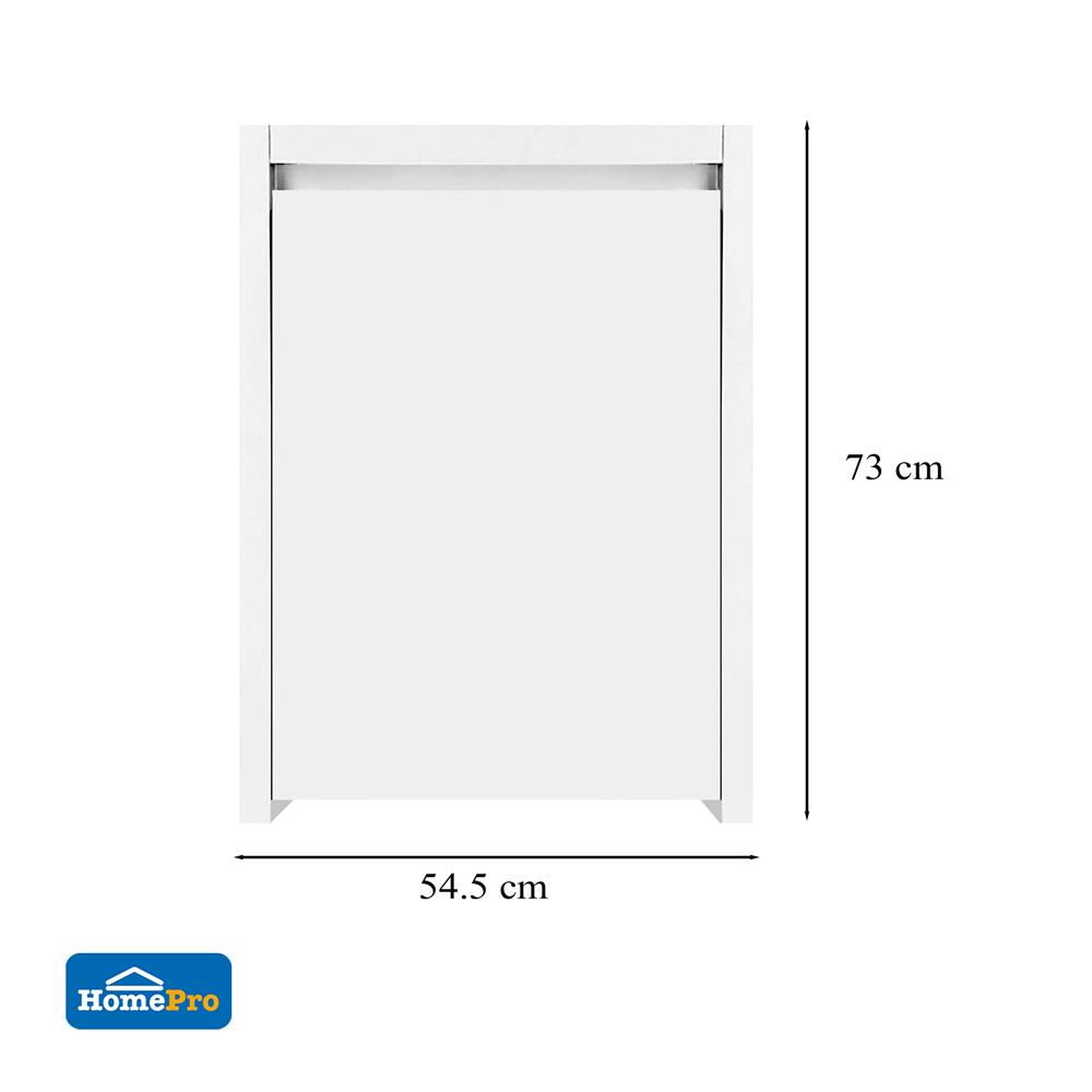 บานถังแก๊ส CABIN HI-GLOOS 54.5x73 ซม. สีขาว