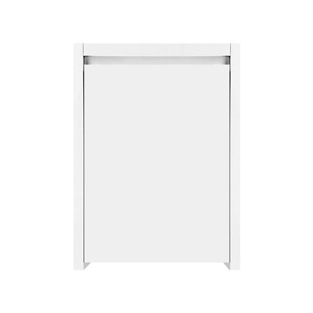 บานถังแก๊ส CABIN HI-GLOOS 54.5x73 ซม. สีขาว_0