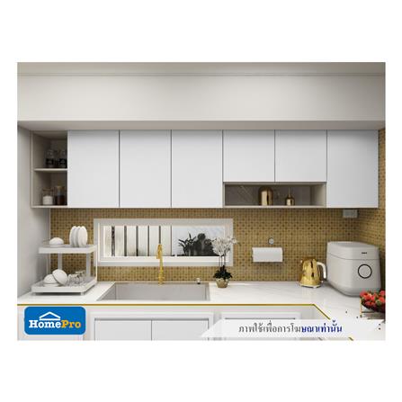 ตู้แขวน 4 เหลี่ยม CABIN HI-GLOSS 30x60 ซม. สีลายผ้า_1