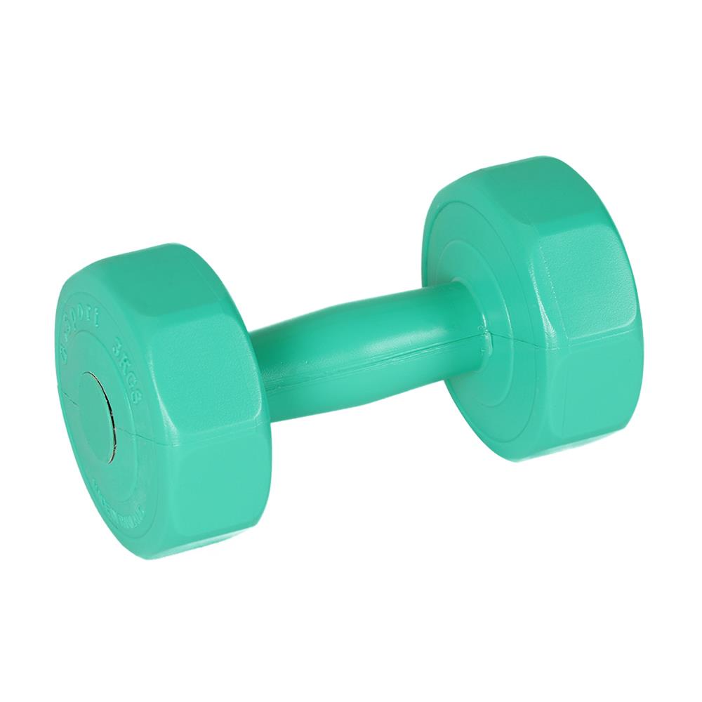 ดัมเบล GSPORTS DB3 3 กก. สีเขียว