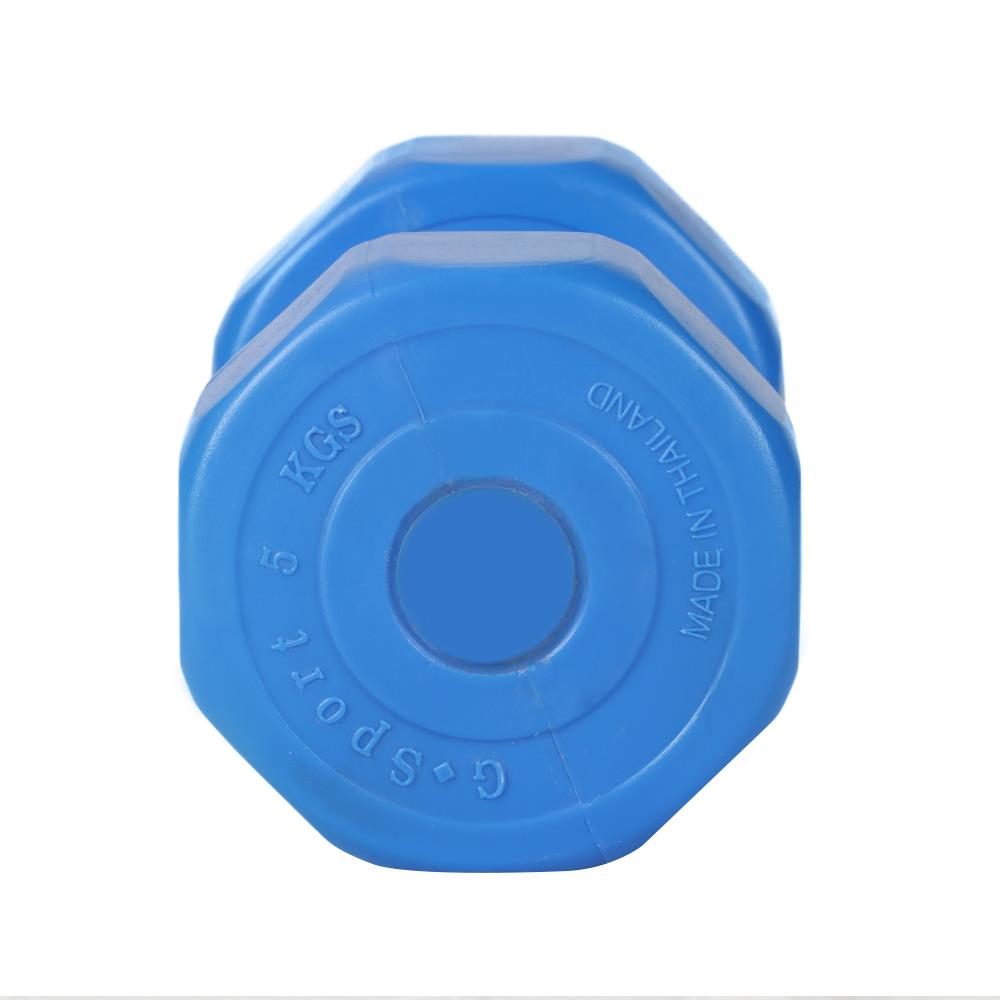 ดัมเบล GSPORTS DB5 5 กก. สีน้ำเงิน