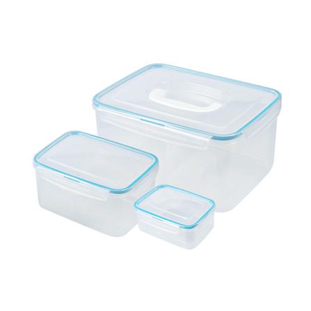 ชุดกล่องอาหารเหลี่ยม JCJ SAFE&LOCK 91395 3ชิ้น_0