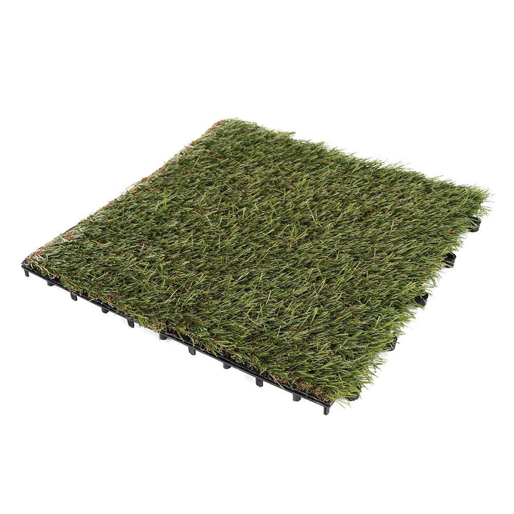 ทางเท้าหญ้ามะนิลาเทียม SPRING 30X30 ซม. สีเขียว