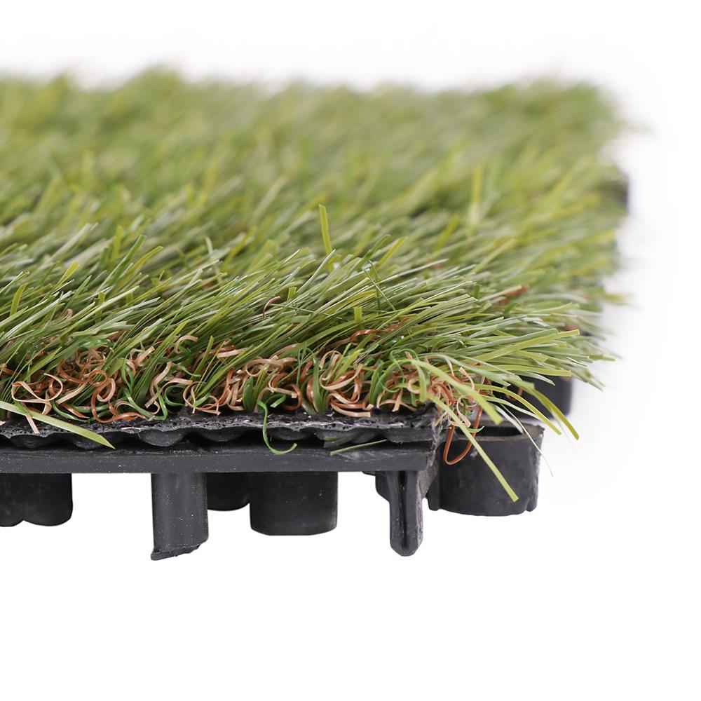 ทางเท้าหญ้ามะนิลาเทียม SPRING 30X30 ซม. สีเขียว