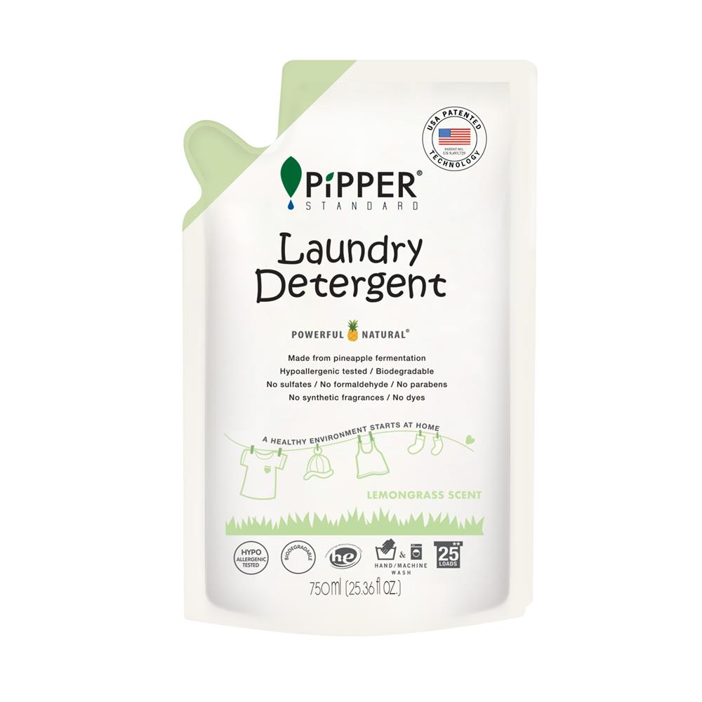 รีฟิลน้ำยาซักผ้า PIPPER 750 มล. LEMONGRASS