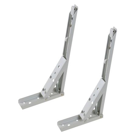 แขนรับชั้นเหล็กพับได้ PANSIAM 1.5x29x13.5 ซม. สีขาว_0