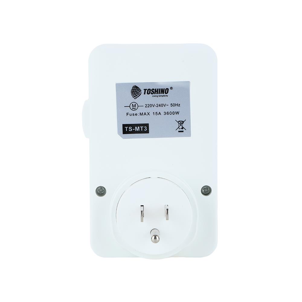 ปลั๊กอเนกประสงค์ตั้งเวลา 3 ขา TOSHINO TS-MT3
