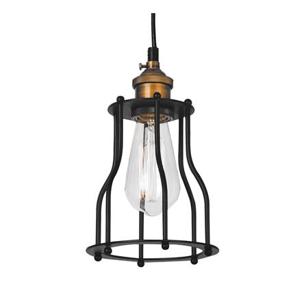 ไฟช่อ EVL CH-943/1 สีดำ 1 หัว_1